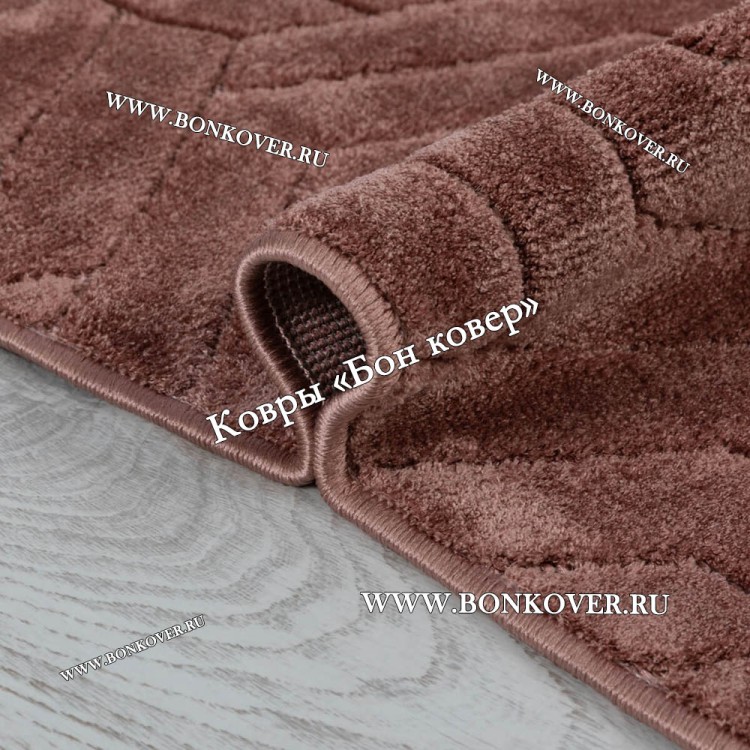 Современный Турецкий Ковер Дизайн 78 темно-розовый