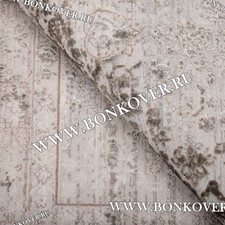 Дизайнерский Ковер Лофт Дизайн 08 Серо-Бежевый