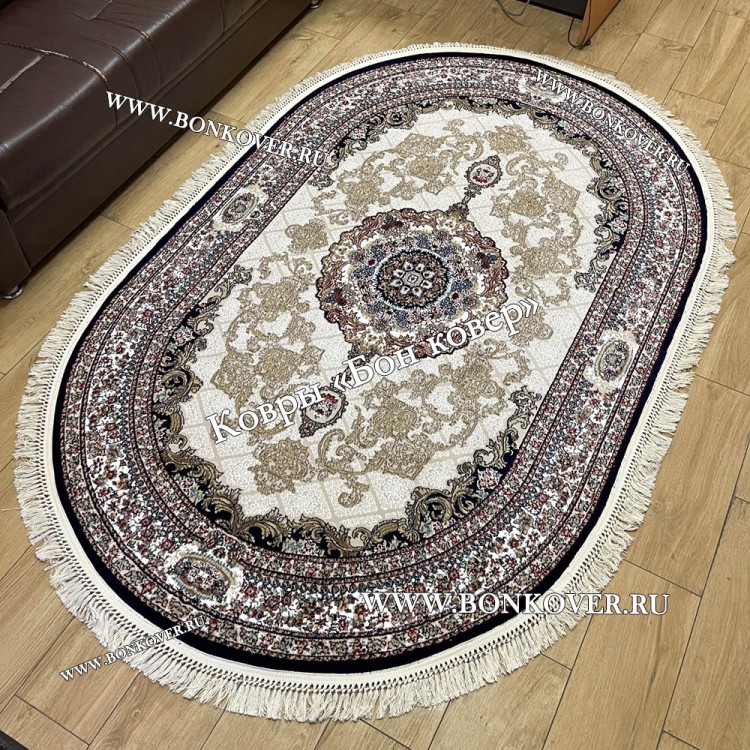 Турецкий Ковер С восточным Узором Дизайн 06 Овал