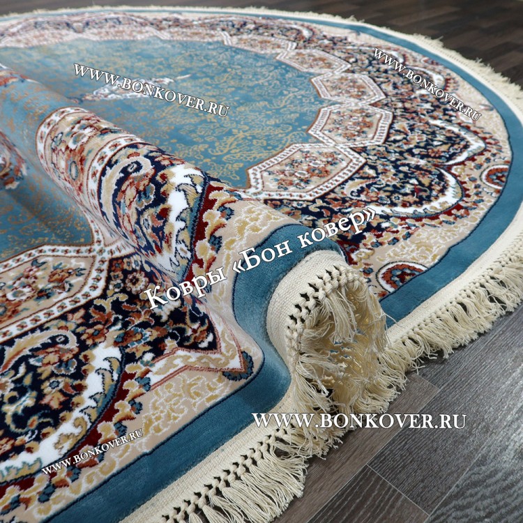 Турецкий Ковер С восточным Узором Дизайн 08 Овал