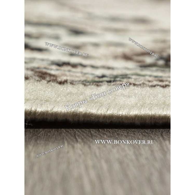 Ковер Лайт Карпет New 4 Дизайн 18 Бежево-Коричневый