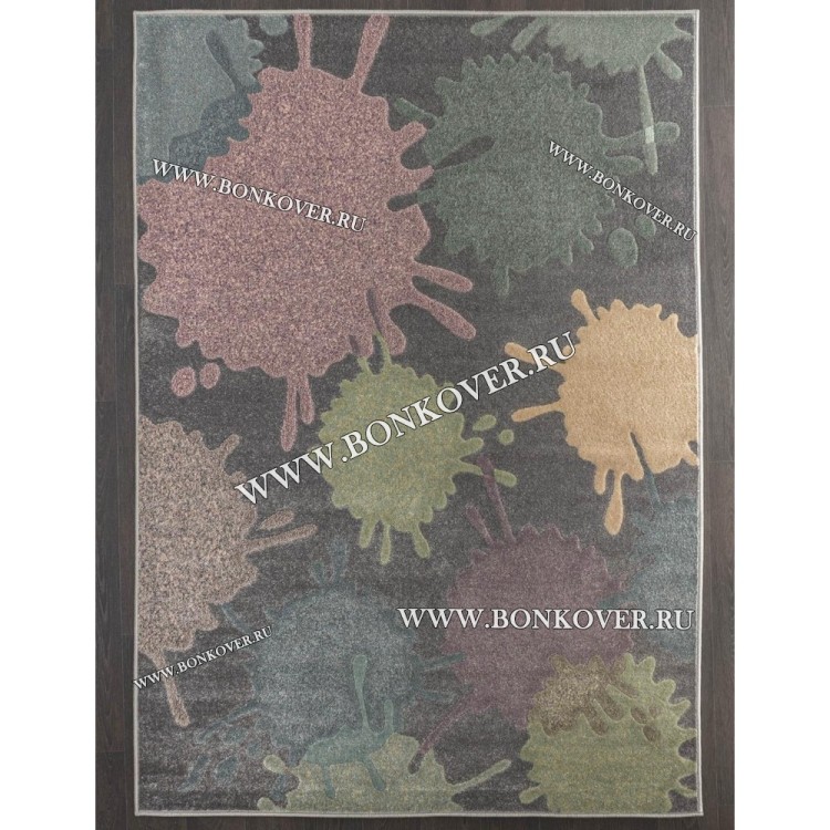 Ковер Карпет New 02 Разноцветный Дизайн 20 Прямоугольный