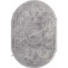 Турецкий Ковер Для Гостиной Дизайн 12 Серый Овальный