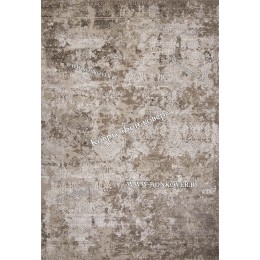 Абстрактный ковер дизайн 78 коричневый