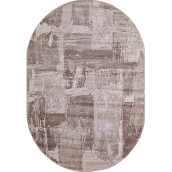 Ковер Armina 03710A BROWN / BROWN Овал