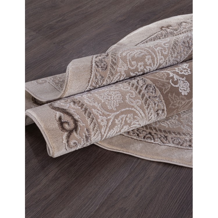 Ковер Armina 03874B BROWN / BROWN Круг